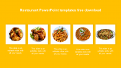 Restaurant PowerPoint Templates Free Download Google Slides